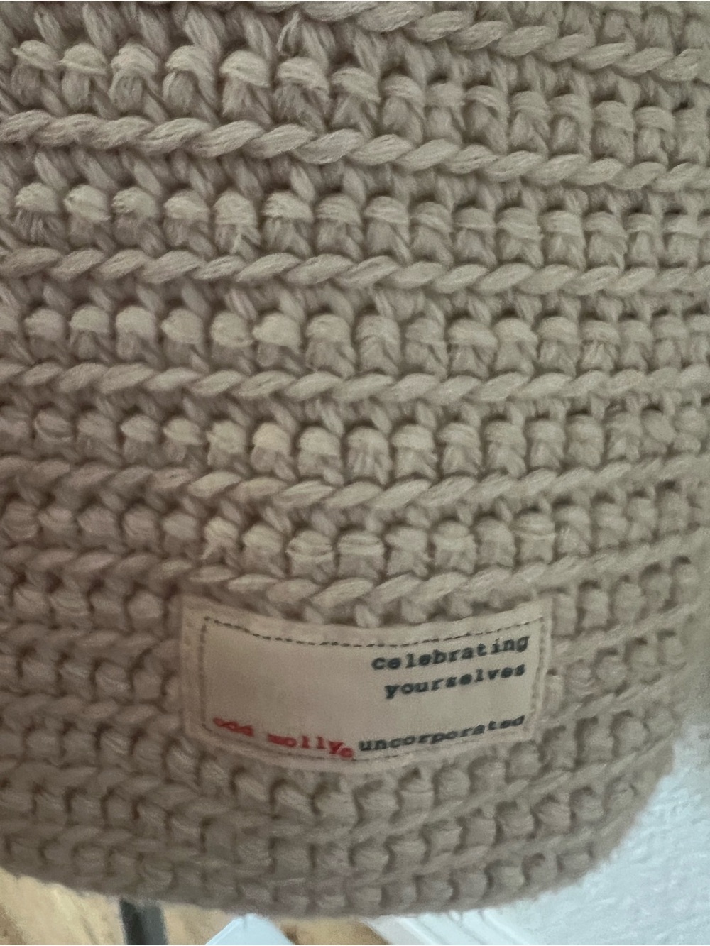 Odd Molly Cream Crochet Button-Front Women's Sweater Coat GUC Large - Picture 5 of 16